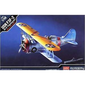 Academy Комплект модел самолет 12326 - usn f3f-2 vf-6 "fighting six" (1: 48)