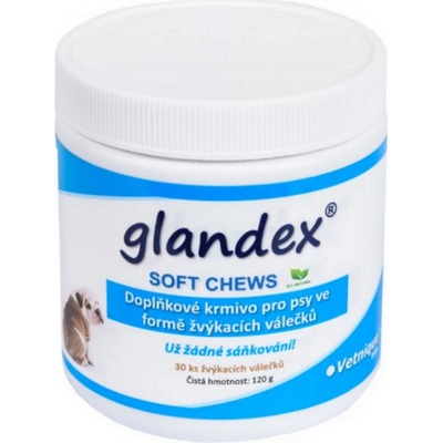 Glandex Soft chews tablety pro psy 30 ks 120 g