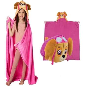 SONNE Детско одеяло с 3D качулка Скай Paw Patrol 110X140 cм (PAT4872)