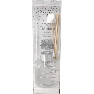 H&L Vánoční difuzér Červené ovoce 40 ml + 4 ks tyčinek