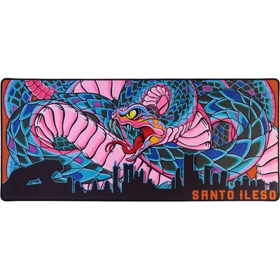 Saints Row Mouse Mat Snake Mural