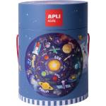 APLI Кръгъл пъзел Apli - Слънчевата система, 48 части (18200) - baby