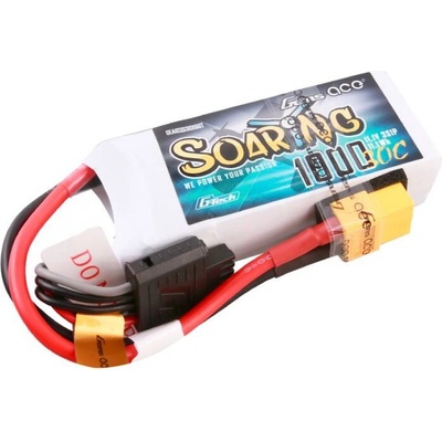 Gens ace LiPo батерия Gens Ace G-Tech Soaring 1000 mAh 11, 1V 30C 3S XT60 (GEA103S30X6GT)