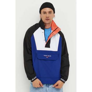 Tommy Jeans Яке Tommy Jeans в тъмносиньо преходен модел с уголемена кройка (DM0DM16629)