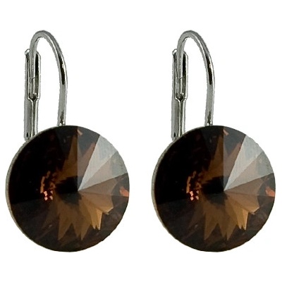 Klimm Swarovski Elements 01.12 hnědé