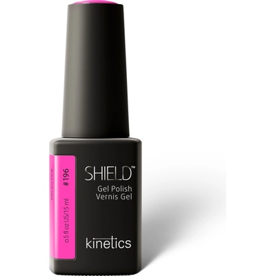 Kinetics Gél lak Shield 196 Electro Pink 15 ml