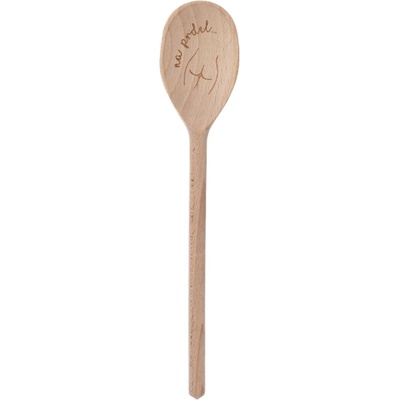 Dřevěná vařečka s nápisem „Na prdel“ 30 cm