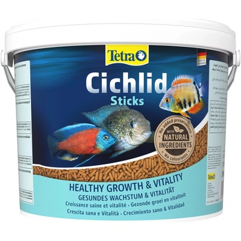TETRA Cichlid Sticks 10l храна за риби - кофа