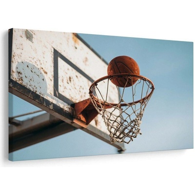 Obraz městský basketbalový koš - 30x20