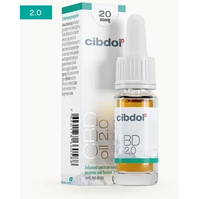 Cibdol CBD olej 2.0 20% 2000 mg 10 ml