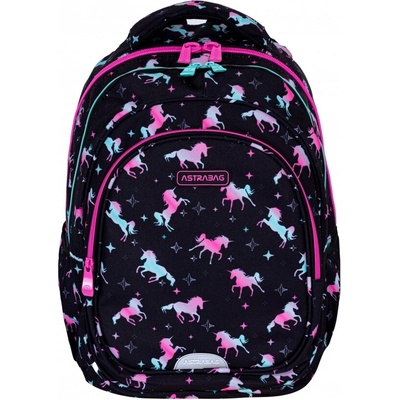 Astra Ученическа раница, Astra, Еднорог, AB300, 42 х 30 х 19 см