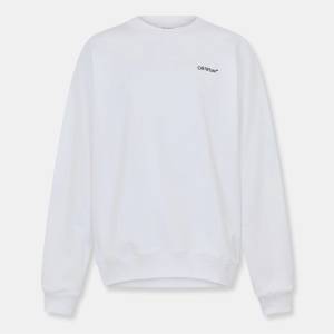 Off White Блуза Off White Men's Skate Crew Sweatshirt - White-Black