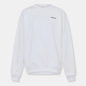 Off White Блуза Off White Mens Skate Crew Sweatshirt - White-Black - sportihobi - 442,00 лв