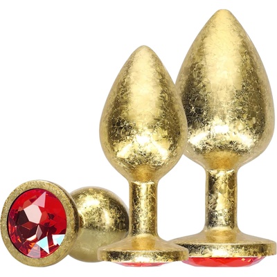 Ouch! - комплект анални разширители (златни)