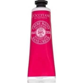 L'Occitane Shea Butter krém na ruky s vôňou ruží 30 ml