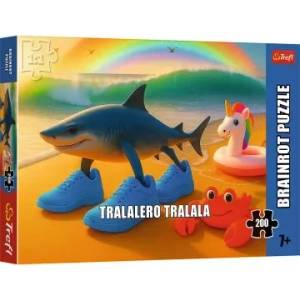 Trefl Trefl: Brainrot, Tralalero tralala - пъзел от 200 части