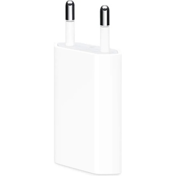 Apple USB Power Adapter 5W - оригиналнo захранване с USB изход за ел. мрежа за iPhone и iPod (ритейл опаковка)