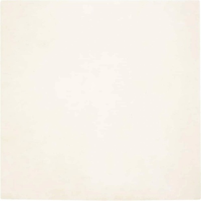 vidaXL Противоплъзгащ килим от изкуствен заек Olite Бяло 200 x 200 cm (42021621)