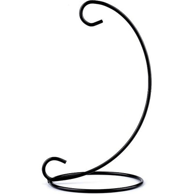 Prima-obchod Kovový stojan na aerárium / baňky výška 22 cm, barva černá