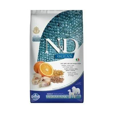 N&D Ocean Adult M/L Codfish & Orange 2,5 kg