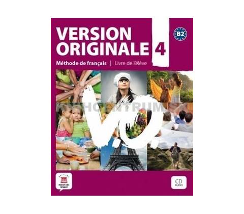 Version Originale 4 Livre de léleve + CD + DVD