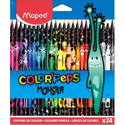 Maped 9862 Color'Peps Monster pastelky 24 ks – Zbozi.Blesk.cz