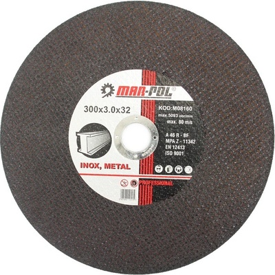 Mar-Pol Kotouč řezný 300 x 3 x 32 mm M08160