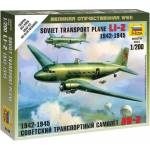 Zvezda Snap Kit самолет 6140 - LI-2 Съветски транспортен самолет (1: 200)