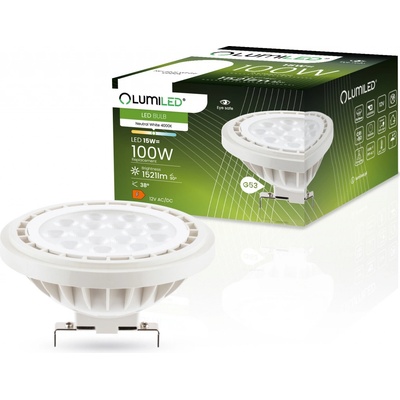 Lumiled LED žárovka G53 AR111 15W = 100W 4000K 12V