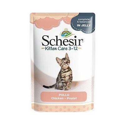 Schesir Cat Kitten Kuře želé 85 g