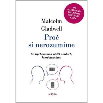 Proč si nerozumíme - Co bychom měli vědět o lidech, které neznáme - Malcolm Gladwell