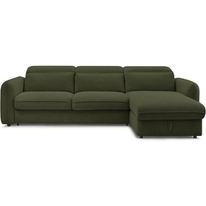 Bobochic Зелен ъглов диван Achille - Bobochic Paris (WT-SETE-NR3R--W_1 P1385)