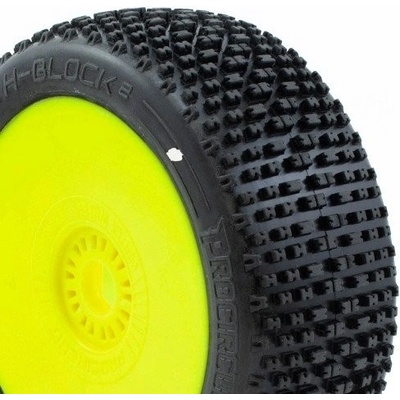 ProCircuit H-BLOCK V2 BUGGY C1 SUPER SOFT nalepené gumy žluté disky 2 ks