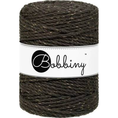 Bobbiny Macrame ropes 3PLY - 5mm Bobbiny - Macrame ropes 3PLY - 5mm: Golden espresso
