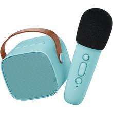 Lalarma Bluetooth Karaoke set Mikrofón a Reproduktor Blue