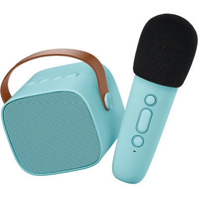 Lalarma Bluetooth Karaoke set Mikrofón a Reproduktor Blue