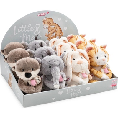 NICI plyšový pultový displej Little & Me 20 cm (12 ks)