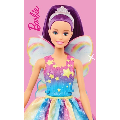 Carobotex dětský ručník barbie duhová víla 30 x 50 cm