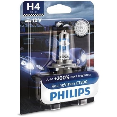 Philips RacingVision GT200 H4 P43t-38 12W 60/55W 12342RGTB1