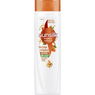Sunsilk šampon s arganovým a mandlovým olejem 250 ml