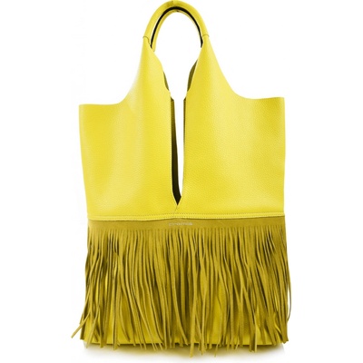 Cromia shopper kabelka žlutá