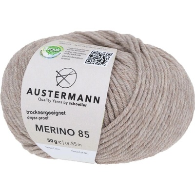 Pletací příze Austermann Merino 85 EXP Barva: 66 BEIGE MELIERT