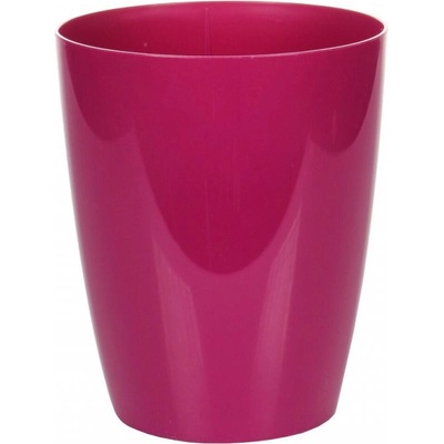 Plastkon Ornella dekoračný kvetináč višňová, 11cm