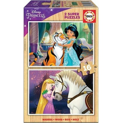 Educa Disney princezny 2 x 16 dílků