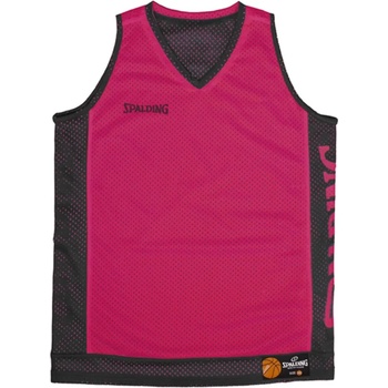 Spalding Риза Spalding Reversible Tank Top 40221207-fuchsiablack Размер S