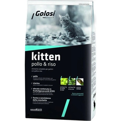 Zoodiaco Golosi Cat Kitten Kuřecí s rýží 1,5 kg