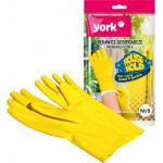 York Гумени ръкавици за почистване york размер m