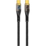Tellur Кабел Tellur Speedster USB-C към UCB-C - 1м, черен (TLL155731)
