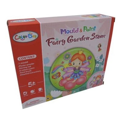 Man Yuk Toys Направи си сам фея градина гипсова отливка творчески комплект