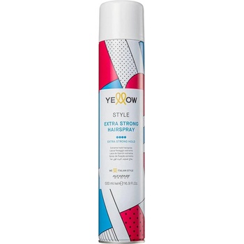 ALFAPARF Milano Yellow Style Лак за коса с екстра силна фиксация Extra Strong, 500 ml